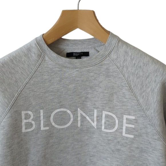 Brunette The Label The Blonde Classic Crewneck Sweatshirt - Picture 6 of 7